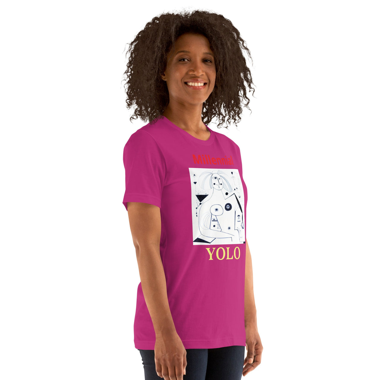 KW Gallery Wearable Art Tee 42 YOLO - Winter Sunshine Marketplace