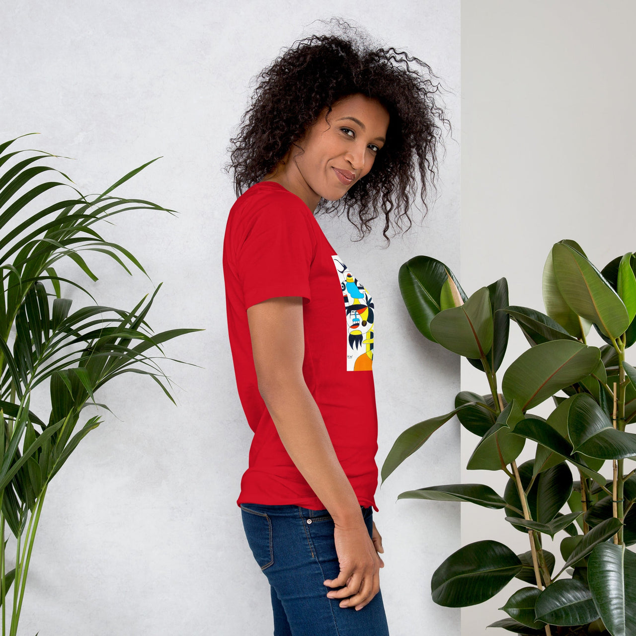 KW Gallery Wearable Art Tee 43 - Winter Sunshine Marketplace