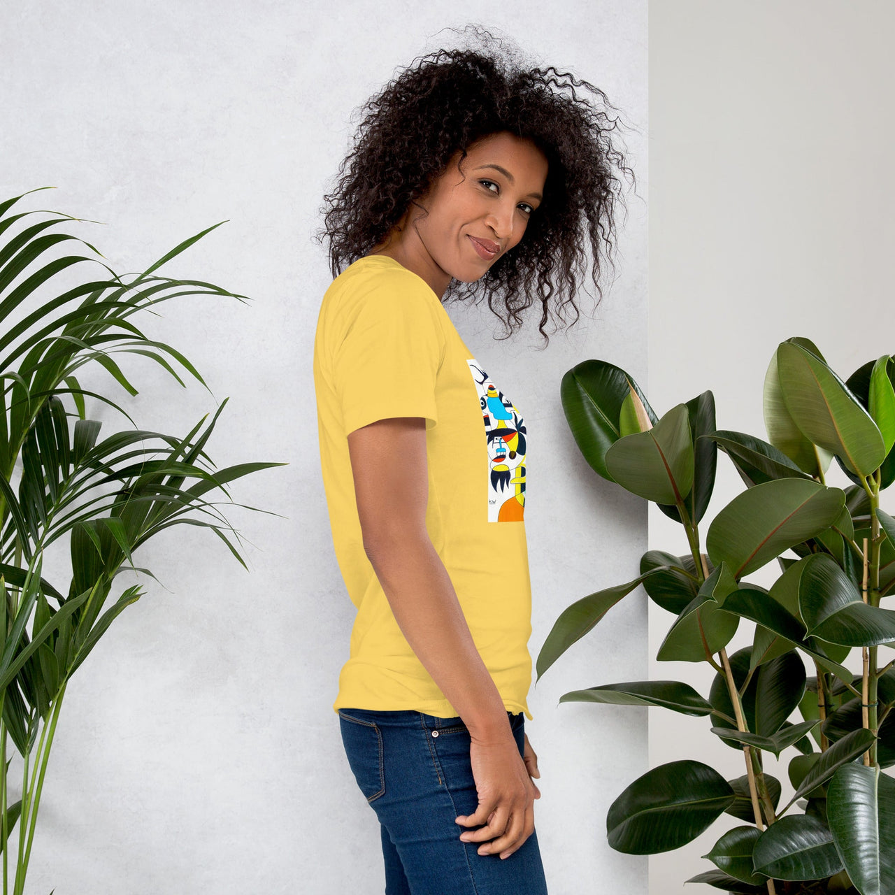 KW Gallery Wearable Art Tee 43 - Winter Sunshine Marketplace