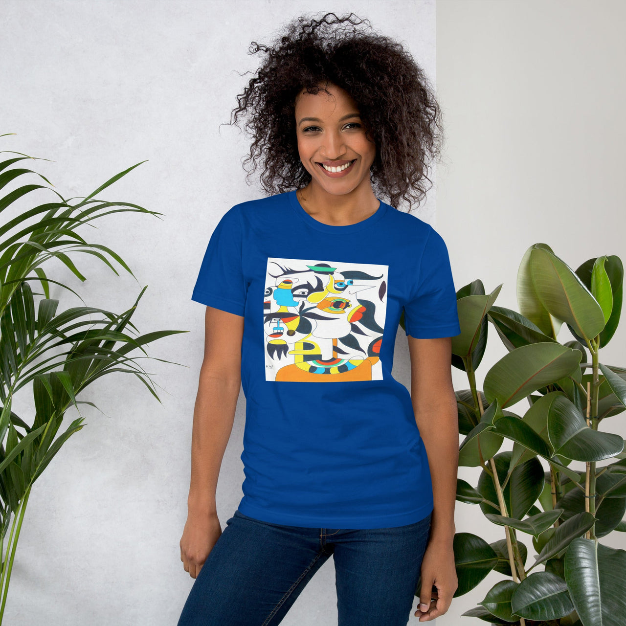 KW Gallery Wearable Art Tee 43 - Winter Sunshine Marketplace