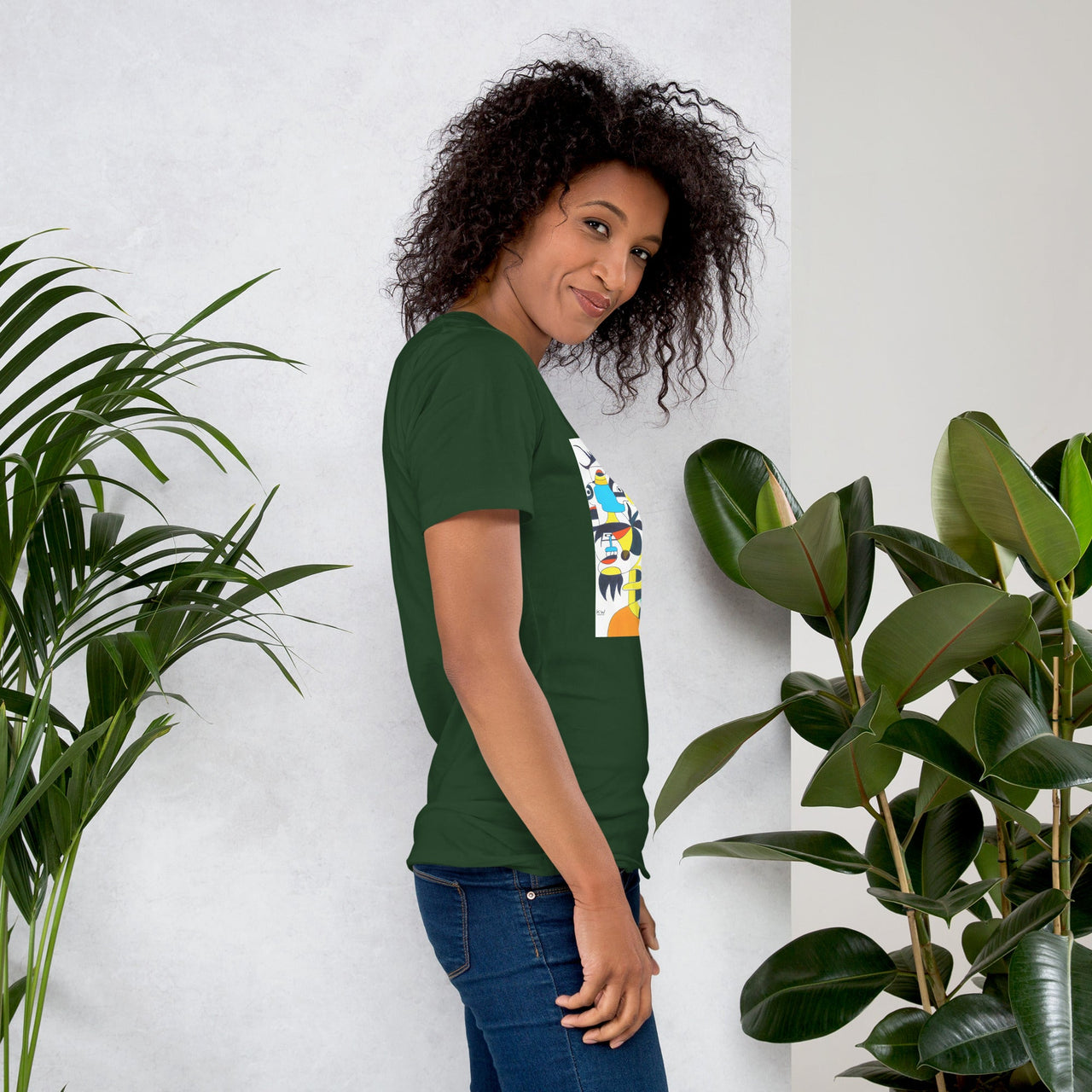 KW Gallery Wearable Art Tee 43 - Winter Sunshine Marketplace