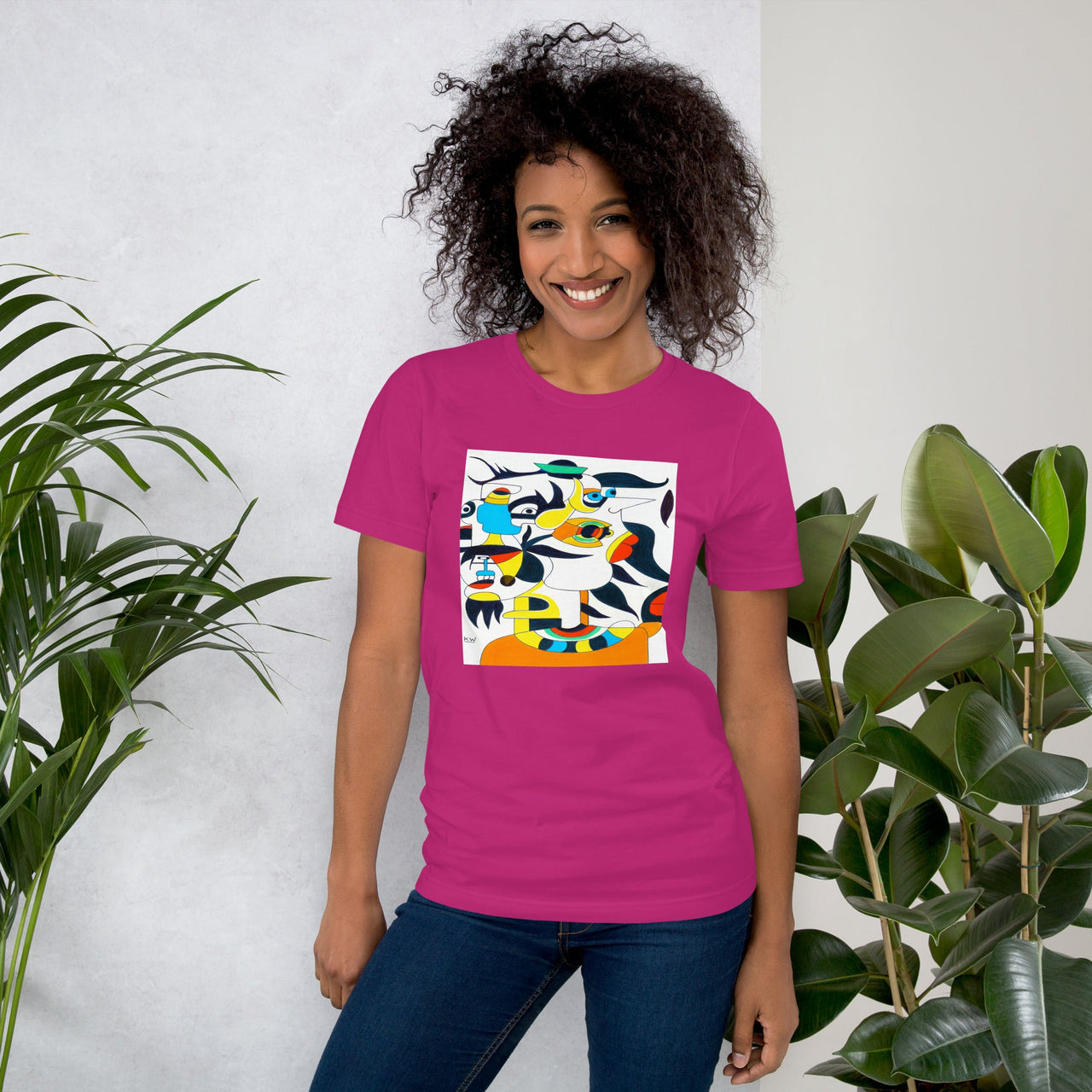 KW Gallery Wearable Art Tee 43 - Winter Sunshine Marketplace