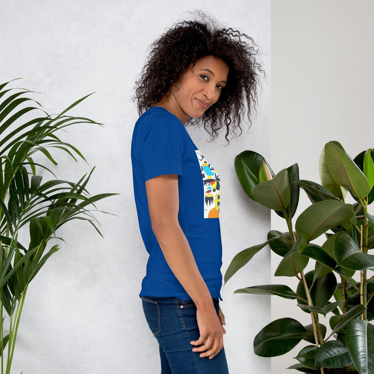 KW Gallery Wearable Art Tee 43 - Winter Sunshine Marketplace