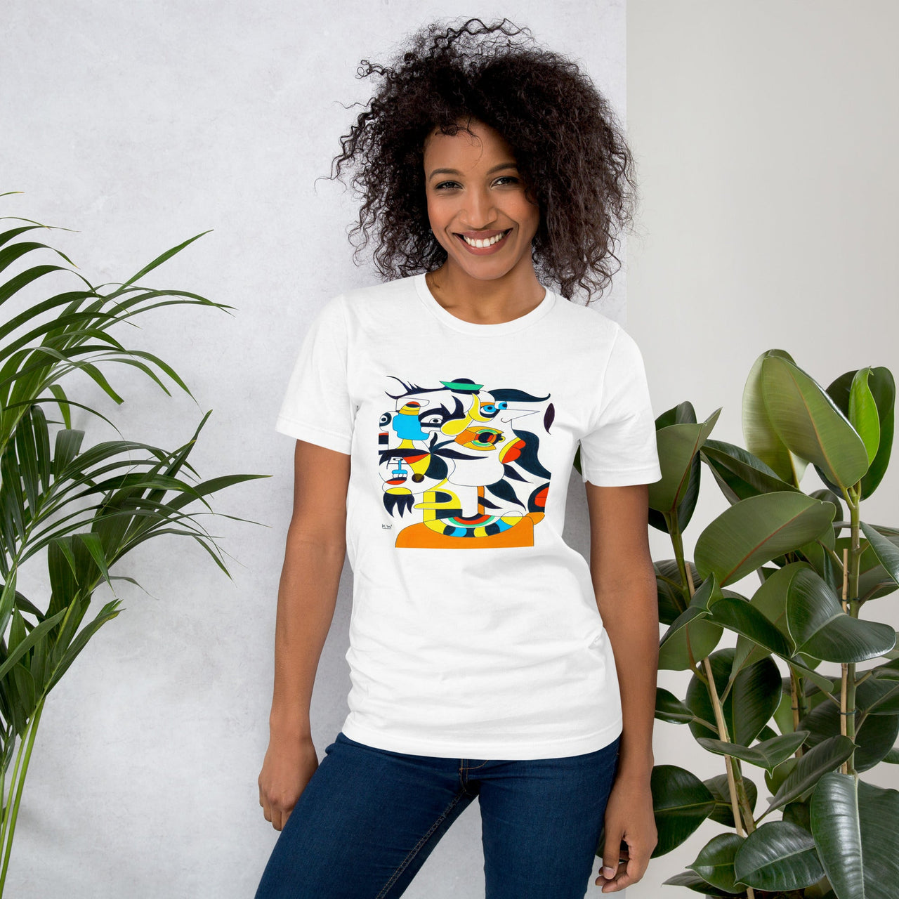 KW Gallery Wearable Art Tee 43 - Winter Sunshine Marketplace