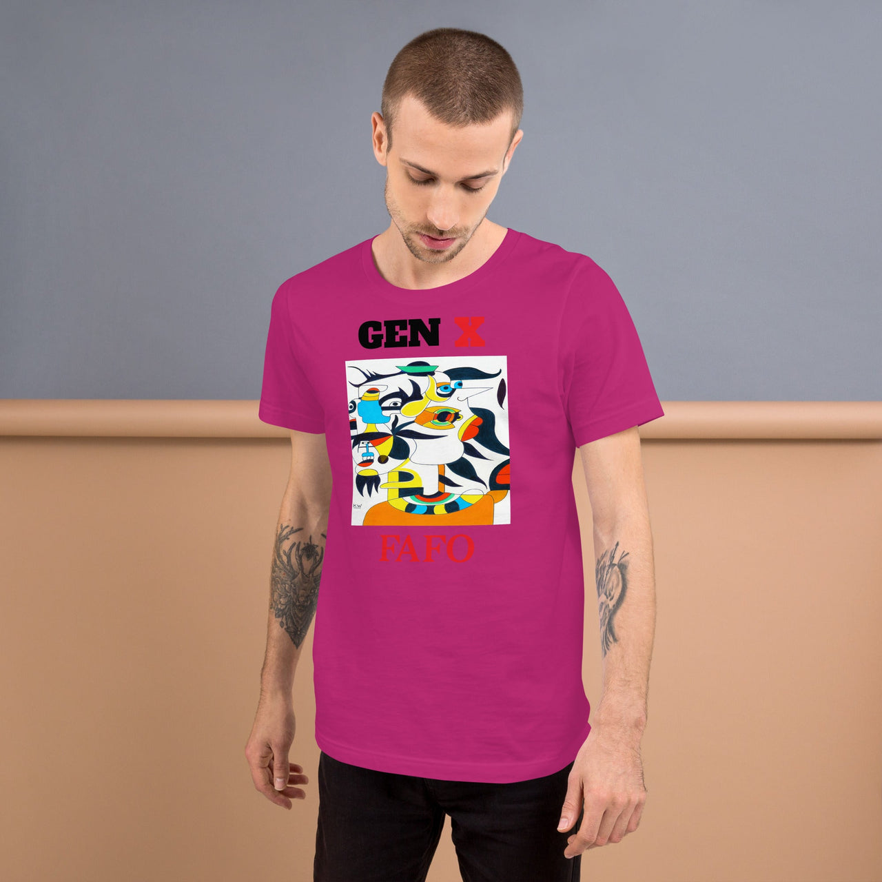 KW Gallery Wearable Art Tee 43 FAFO - Winter Sunshine Marketplace