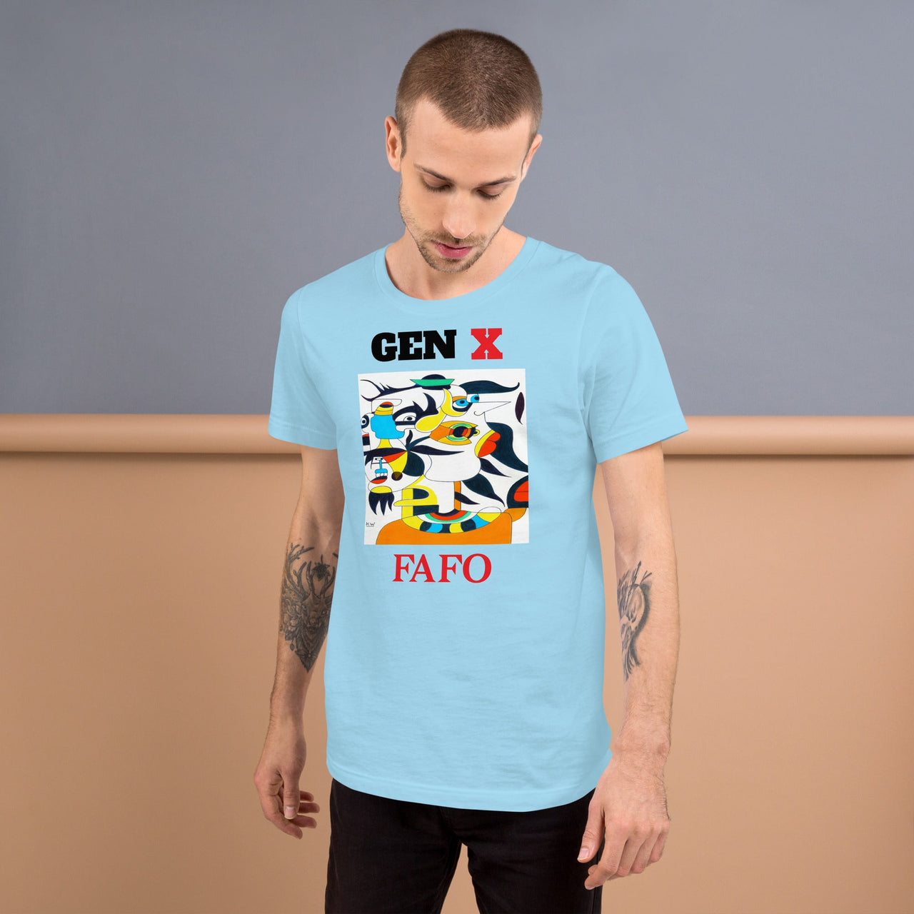 KW Gallery Wearable Art Tee 43 FAFO - Winter Sunshine Marketplace