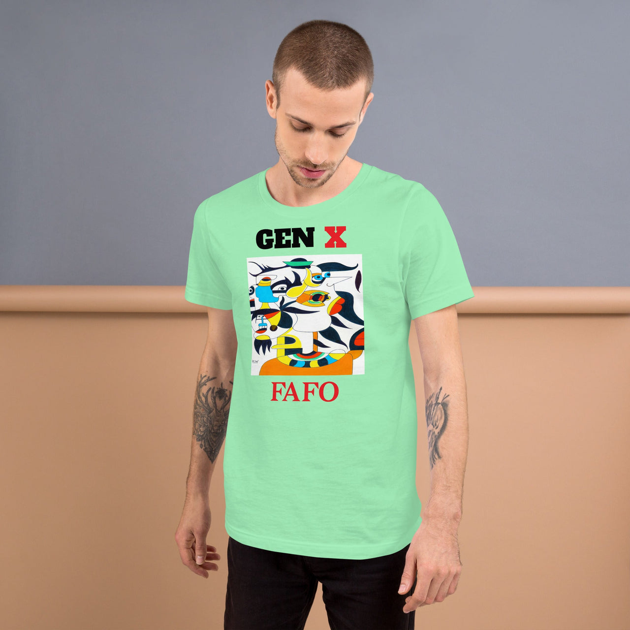 KW Gallery Wearable Art Tee 43 FAFO - Winter Sunshine Marketplace