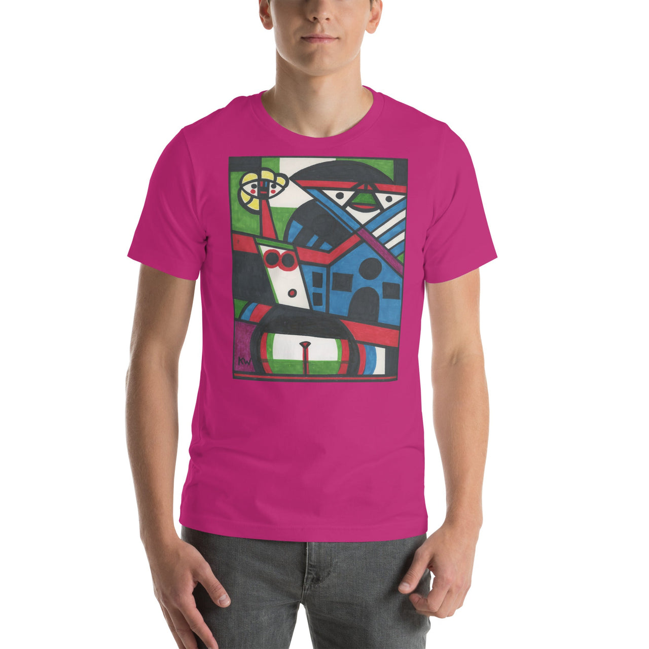 KW Gallery Wearable Art Tee 44 - Winter Sunshine Marketplace