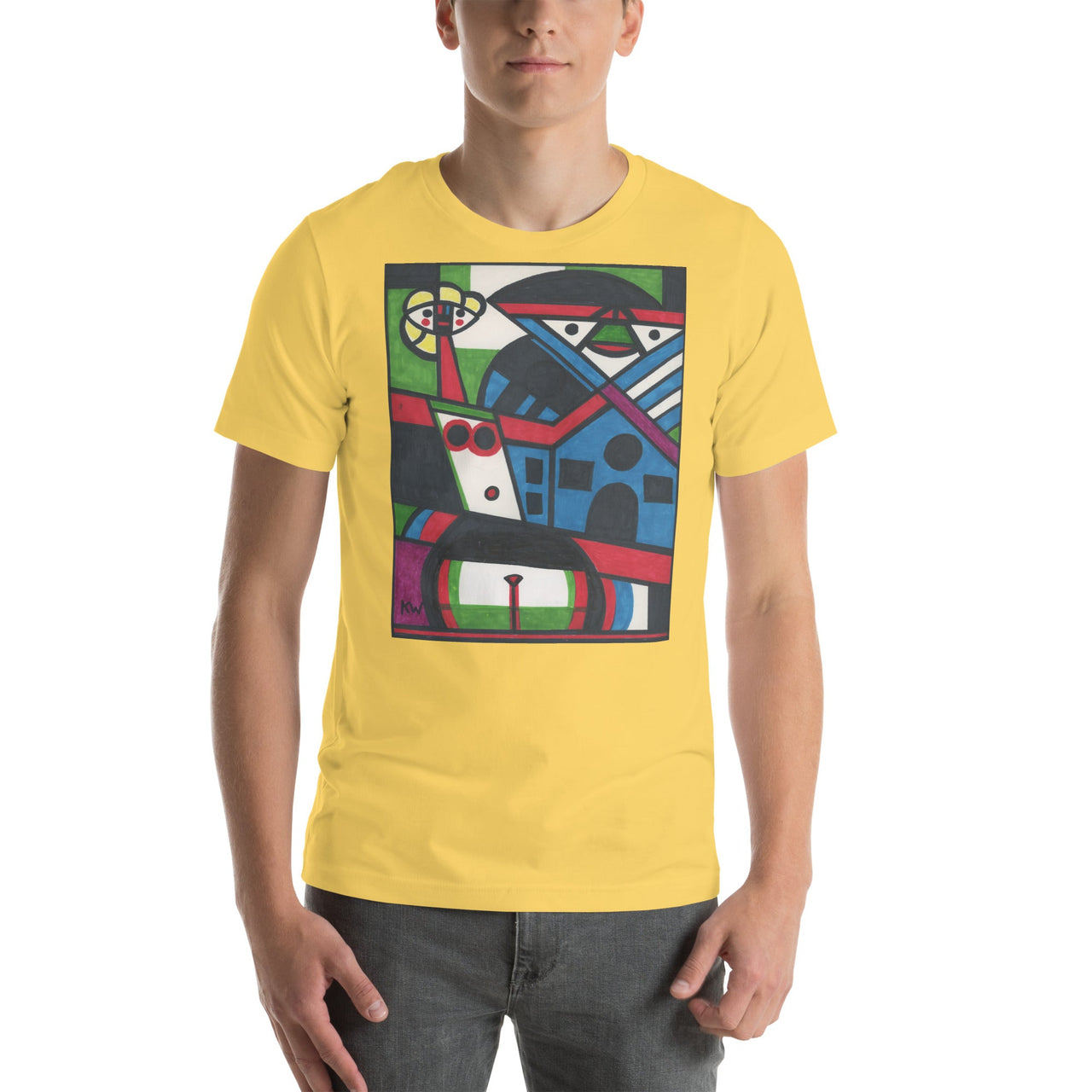 KW Gallery Wearable Art Tee 44 - Winter Sunshine Marketplace