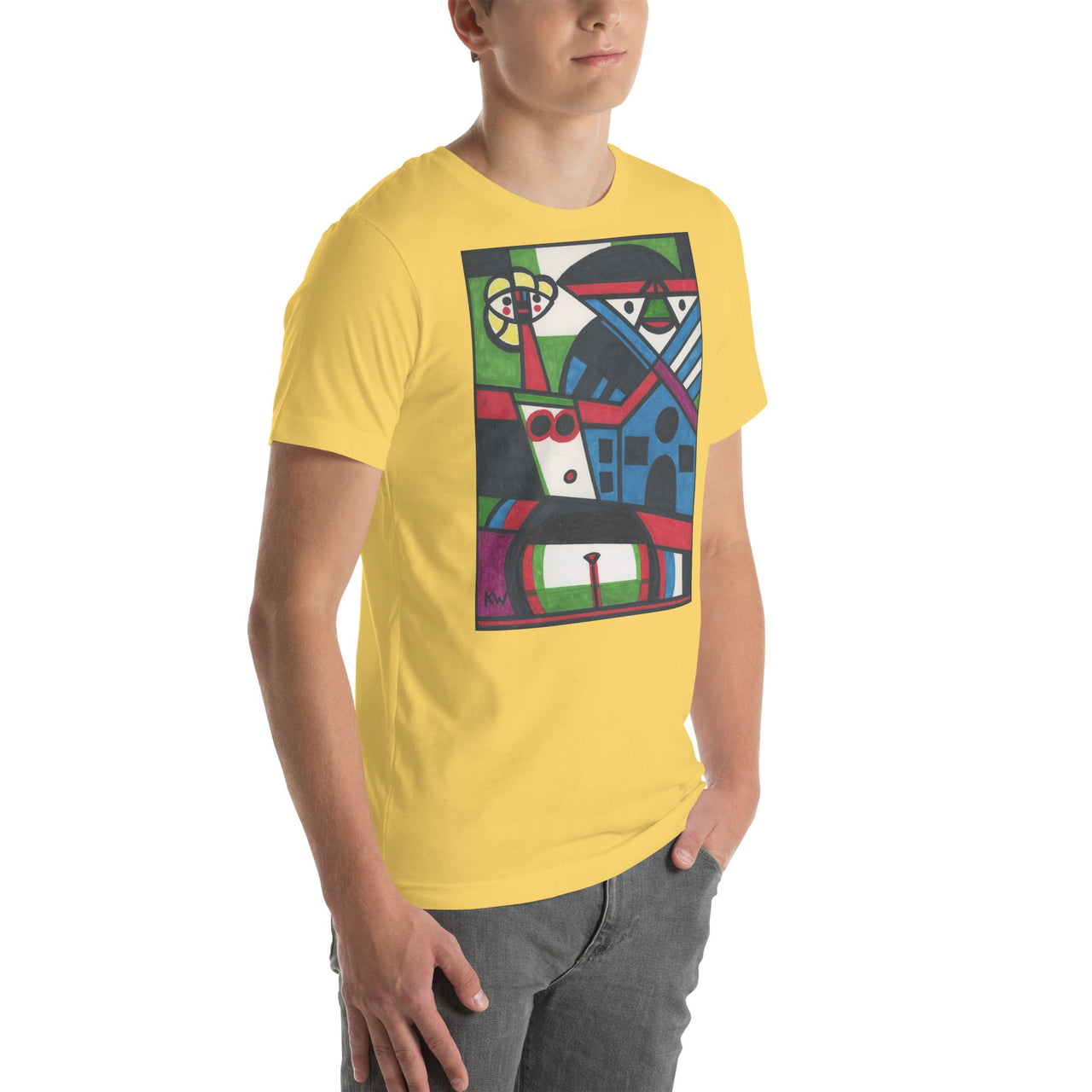 KW Gallery Wearable Art Tee 44 - Winter Sunshine Marketplace