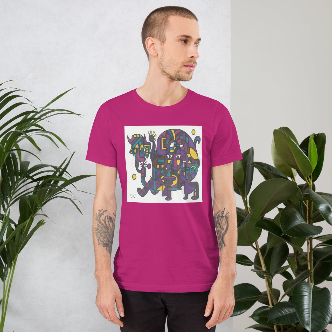 KW Gallery Wearable Art Tee 45 - Winter Sunshine Marketplace