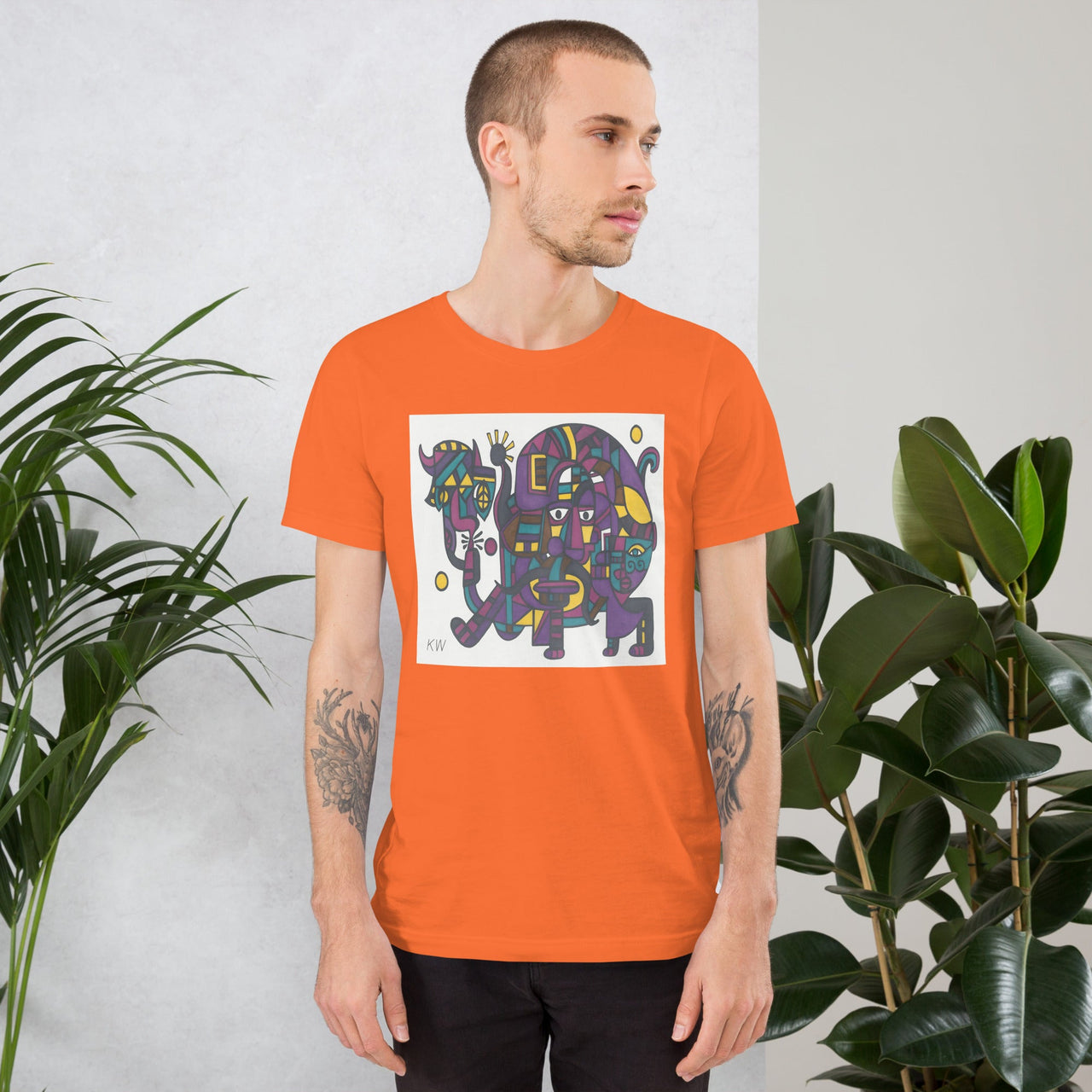 KW Gallery Wearable Art Tee 45 - Winter Sunshine Marketplace