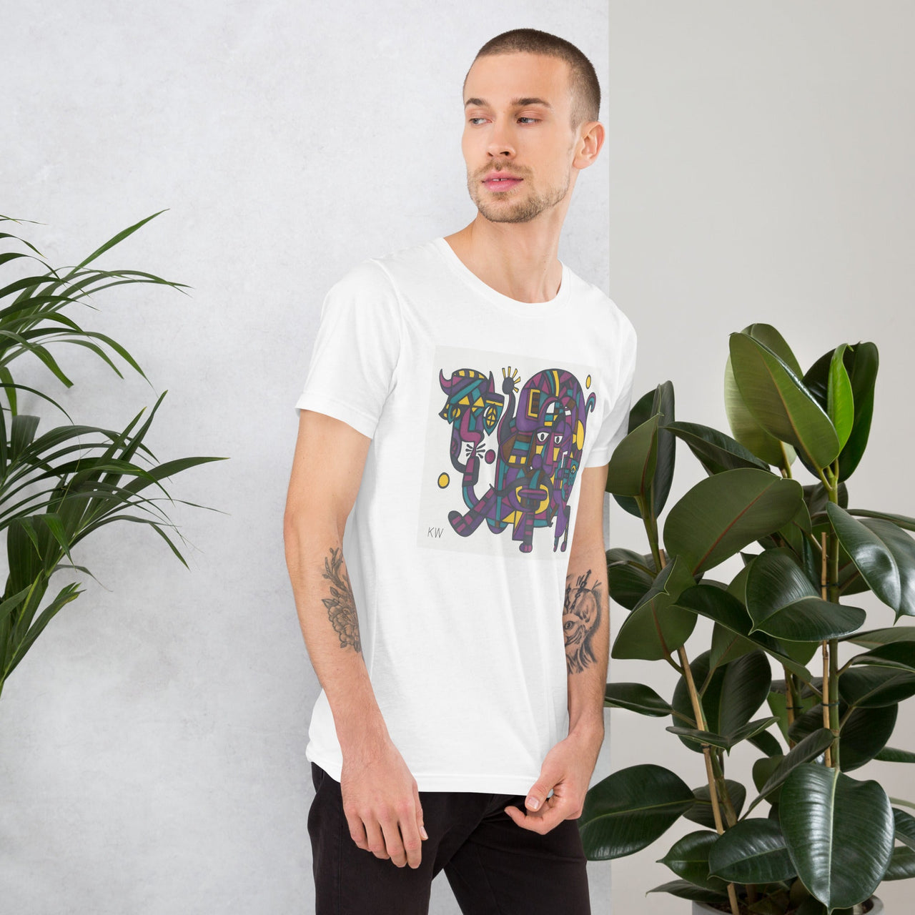 KW Gallery Wearable Art Tee 45 - Winter Sunshine Marketplace