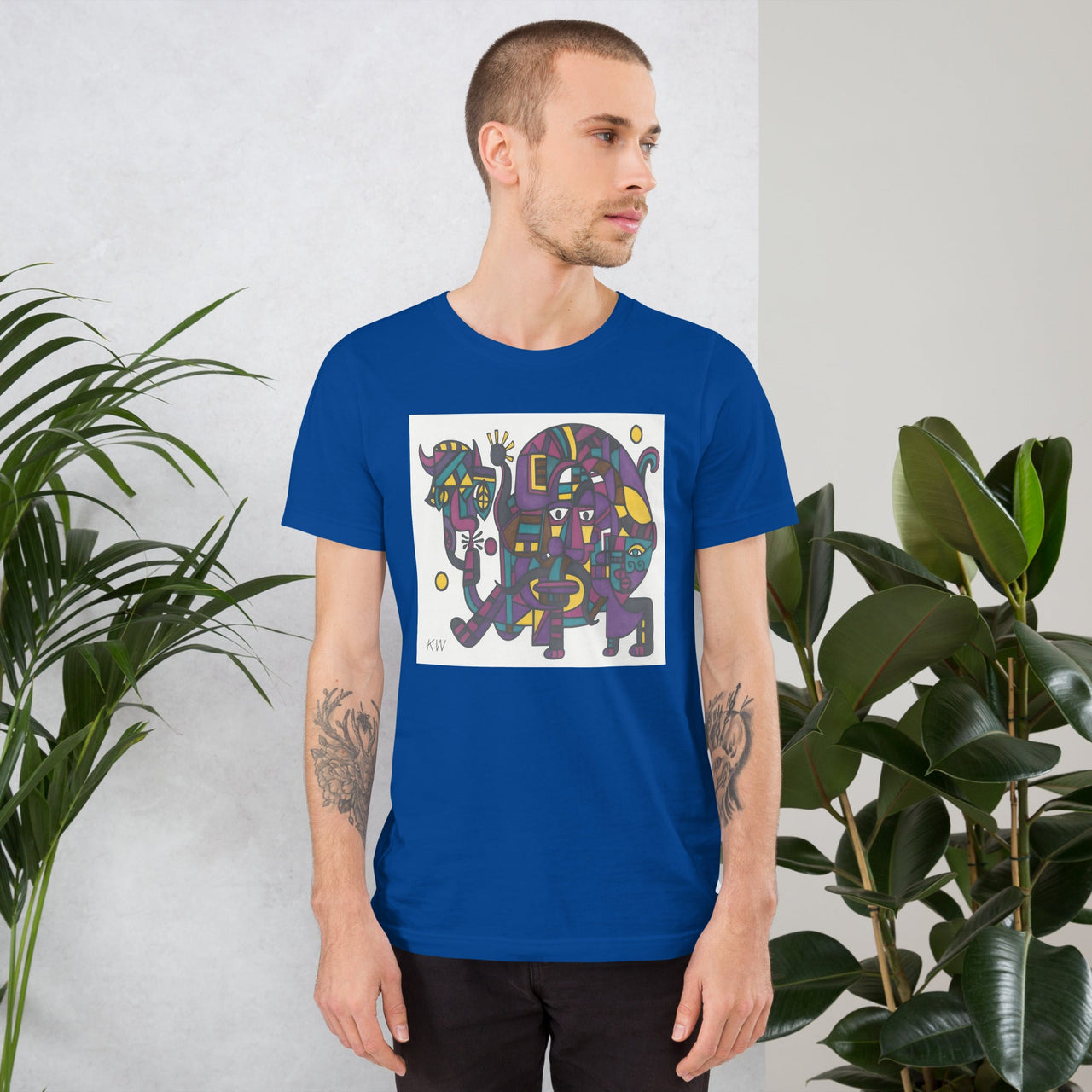 KW Gallery Wearable Art Tee 45 - Winter Sunshine Marketplace