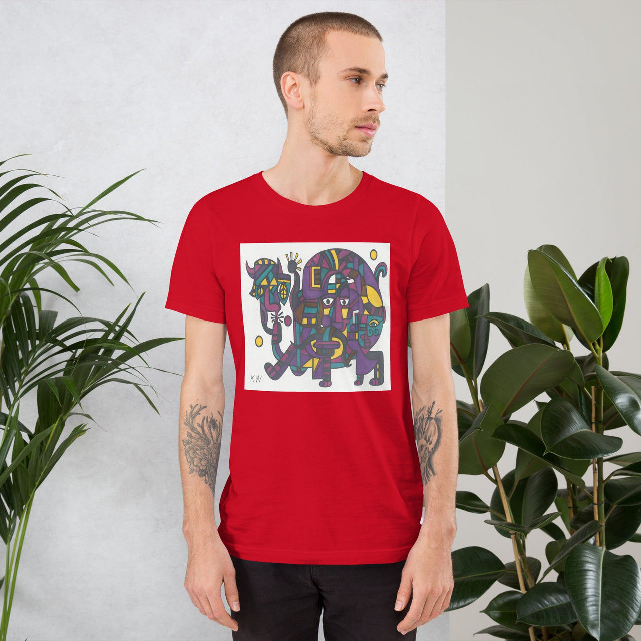 KW Gallery Wearable Art Tee 45 - Winter Sunshine Marketplace