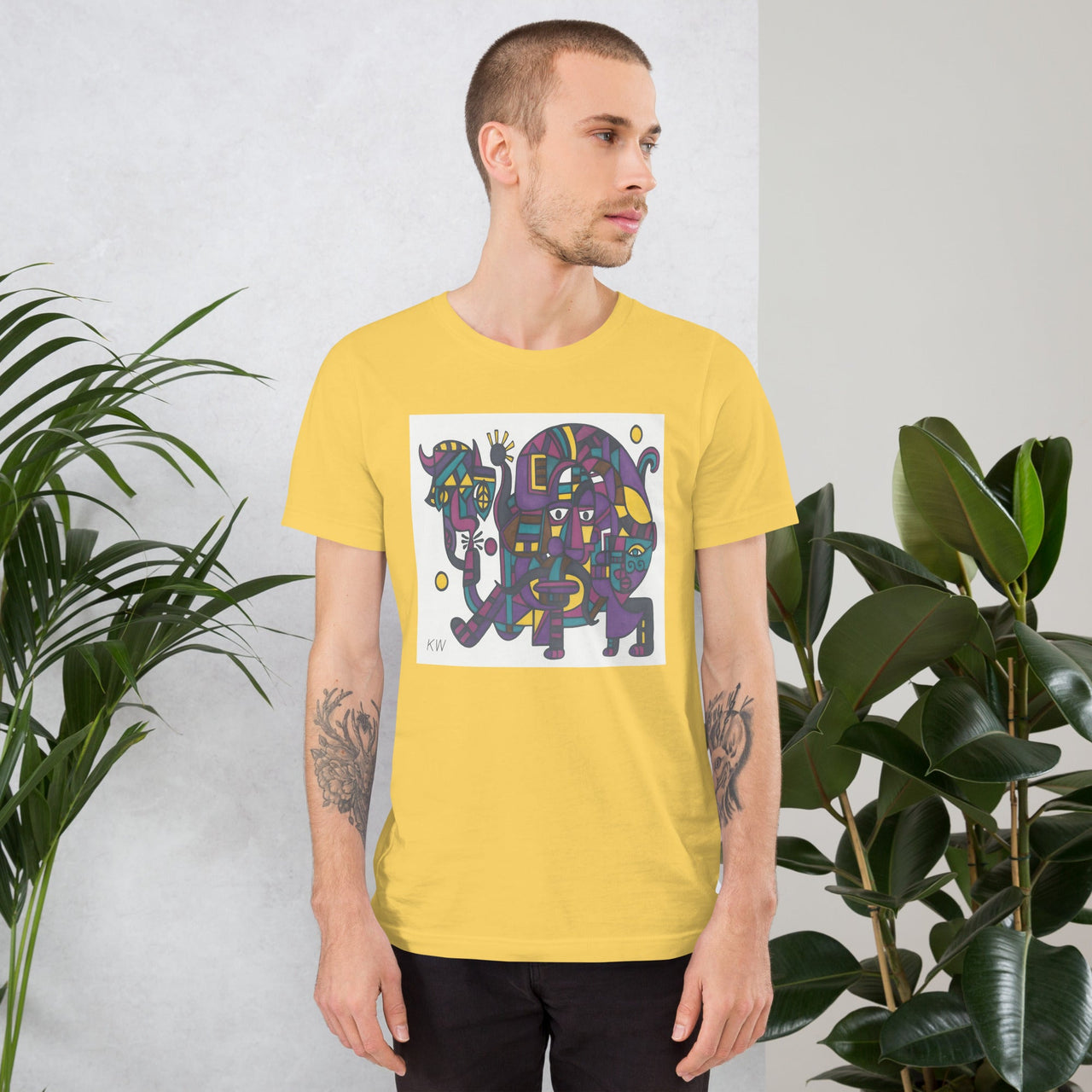 KW Gallery Wearable Art Tee 45 - Winter Sunshine Marketplace