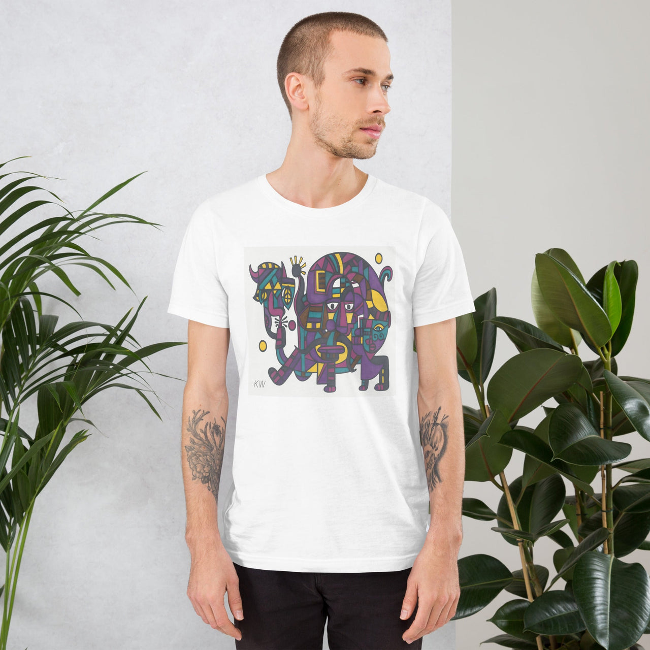 KW Gallery Wearable Art Tee 45 - Winter Sunshine Marketplace
