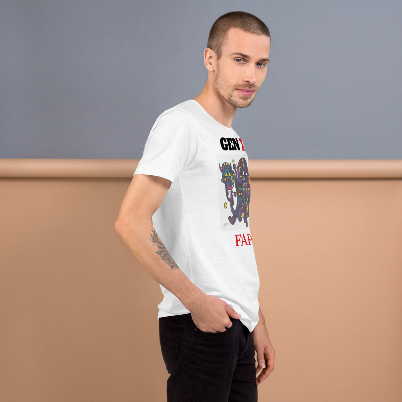 KW Gallery Wearable Art Tee 45 FAFO - Winter Sunshine Marketplace