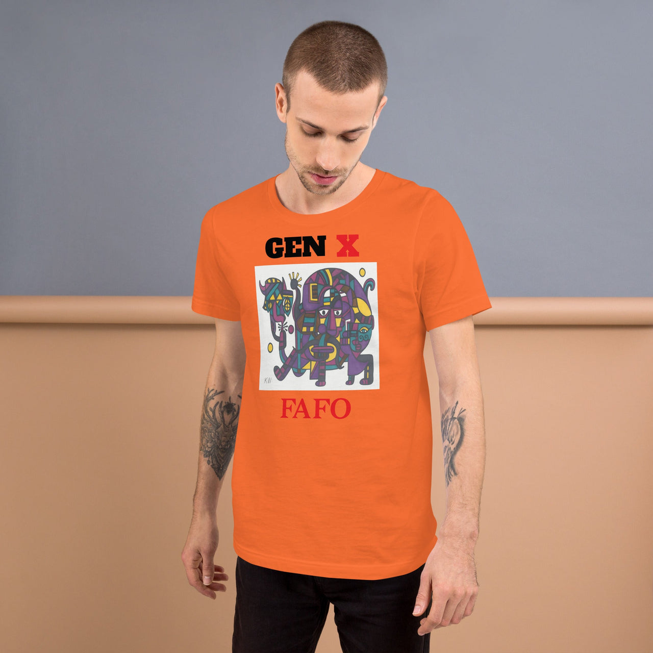 KW Gallery Wearable Art Tee 45 FAFO - Winter Sunshine Marketplace