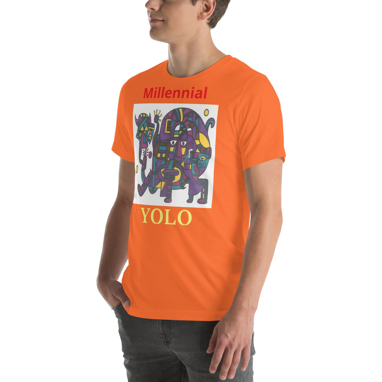 KW Gallery Wearable Art Tee 45 YOLO - Winter Sunshine Marketplace