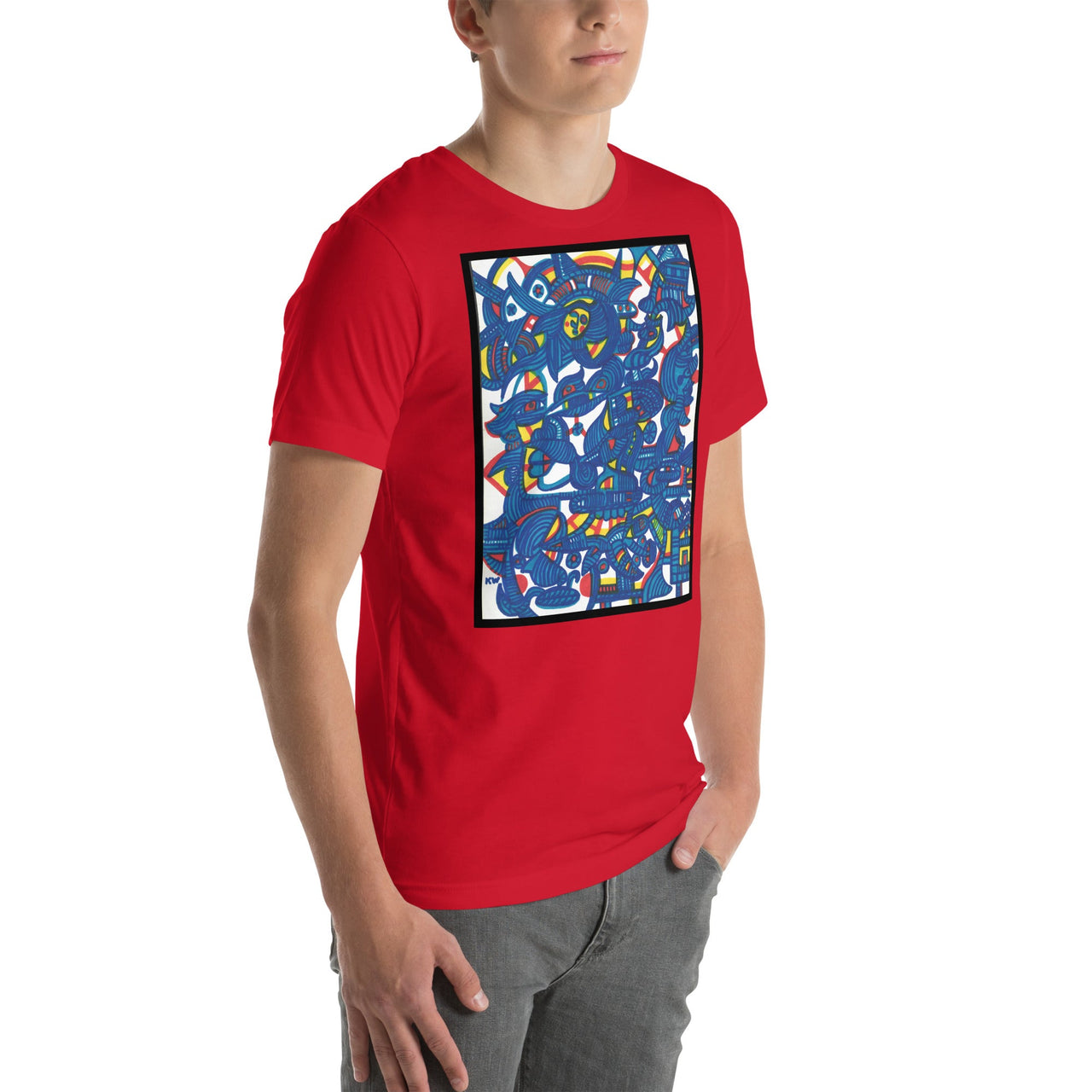KW Gallery Wearable Art Tee 5 - Winter Sunshine Marketplace