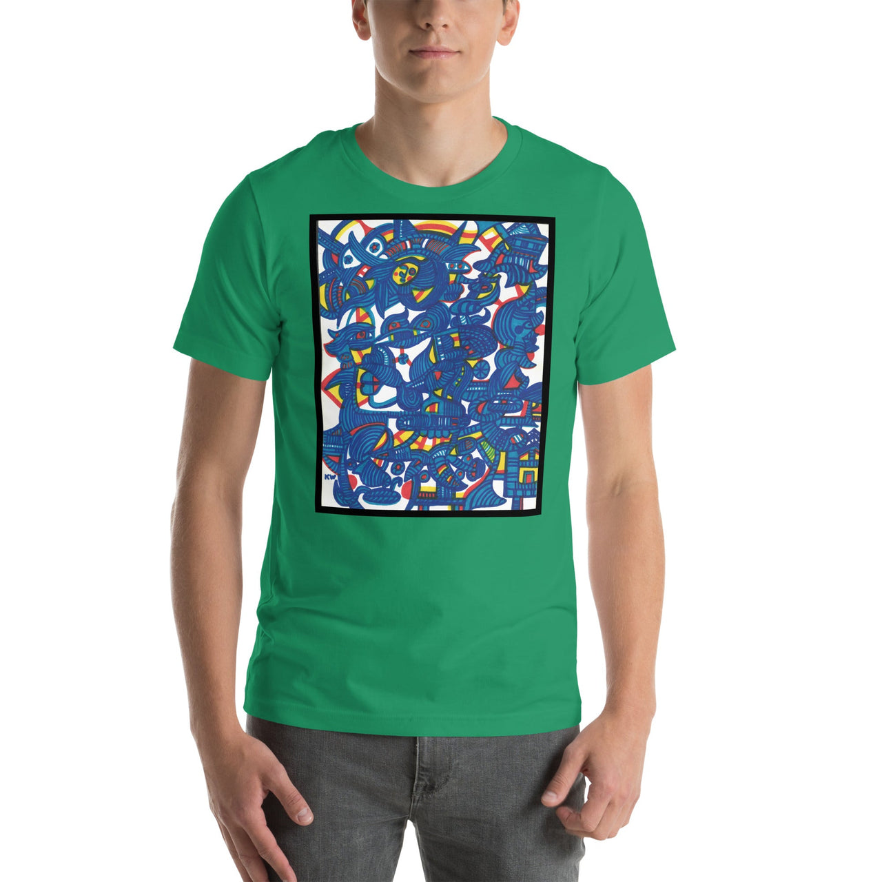 KW Gallery Wearable Art Tee 5 - Winter Sunshine Marketplace