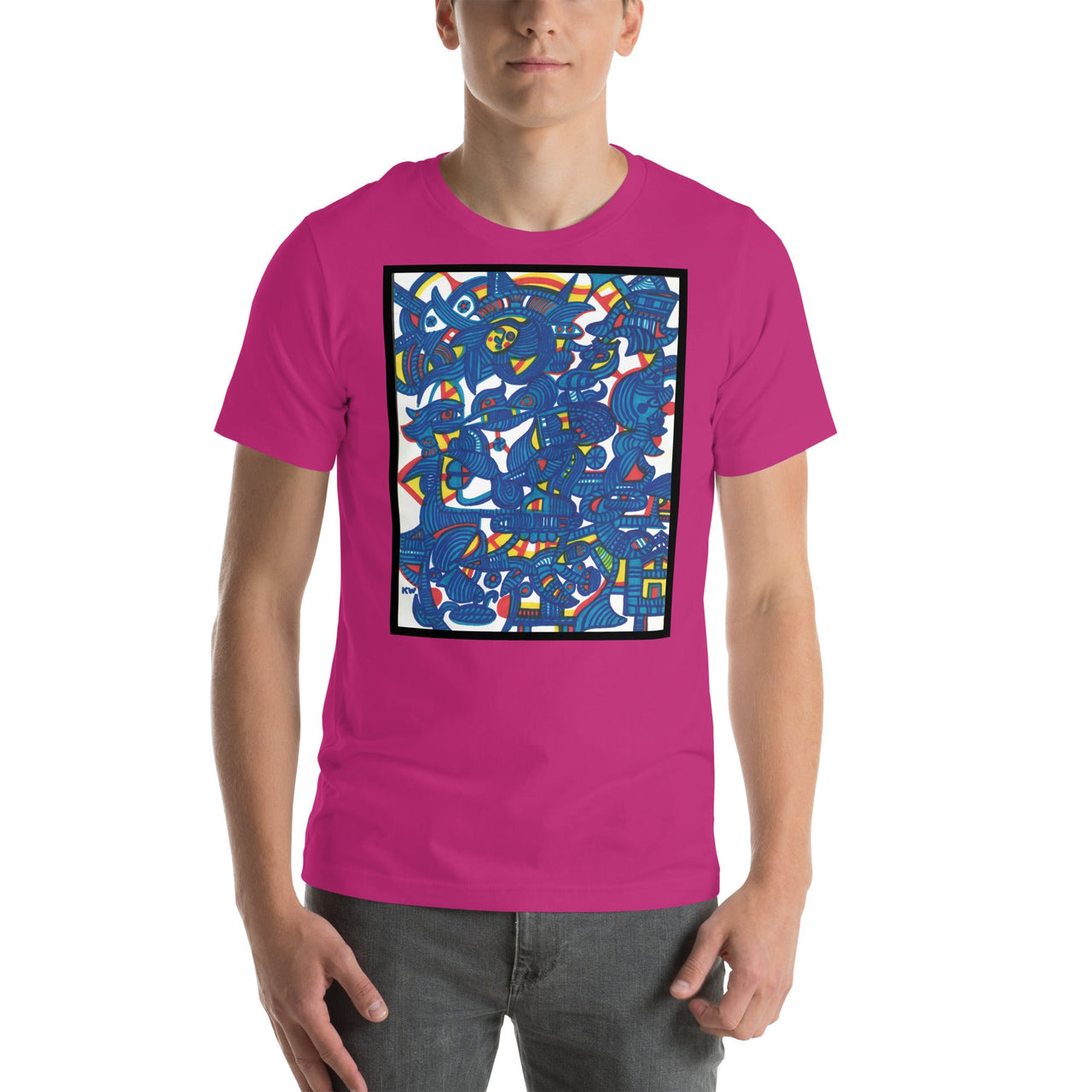 KW Gallery Wearable Art Tee 5 - Winter Sunshine Marketplace