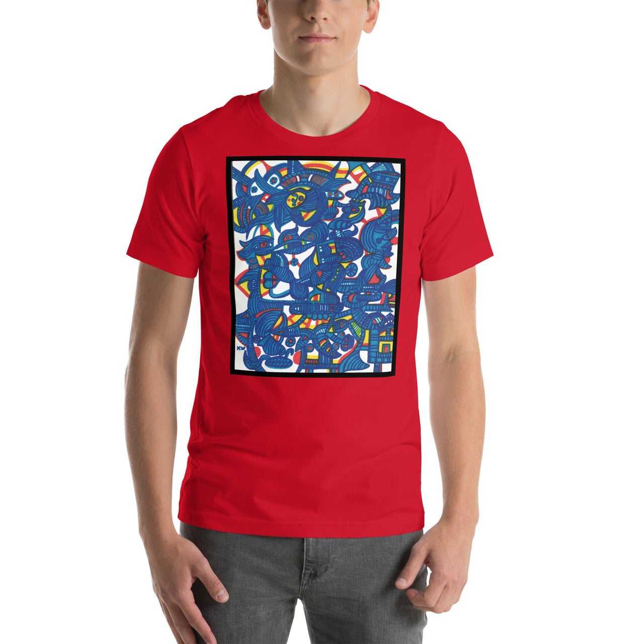 KW Gallery Wearable Art Tee 5 - Winter Sunshine Marketplace
