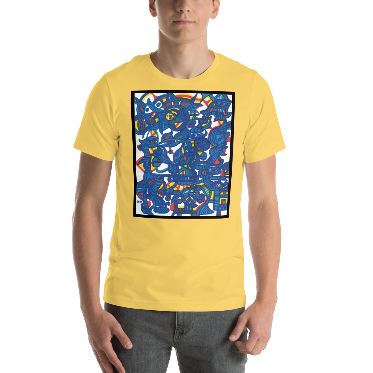 KW Gallery Wearable Art Tee 5 - Winter Sunshine Marketplace