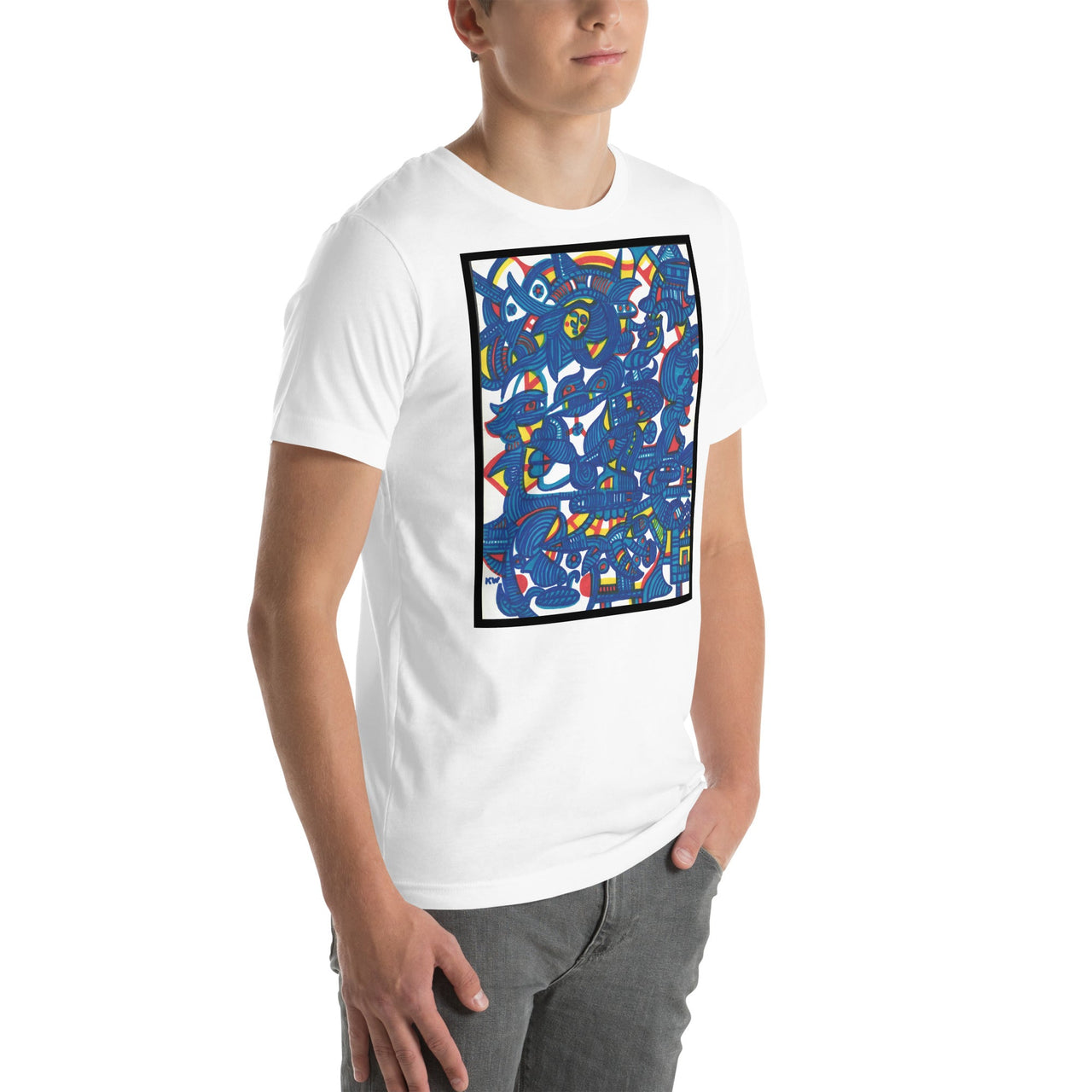 KW Gallery Wearable Art Tee 5 - Winter Sunshine Marketplace