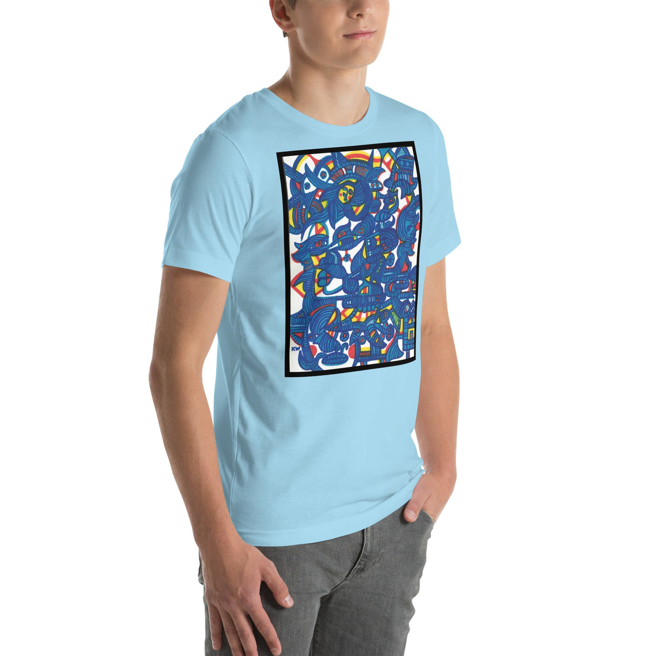 KW Gallery Wearable Art Tee 5 - Winter Sunshine Marketplace