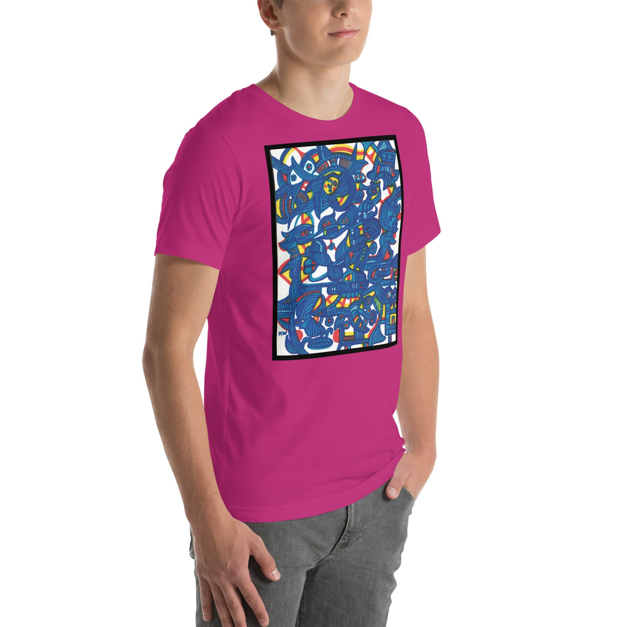 KW Gallery Wearable Art Tee 5 - Winter Sunshine Marketplace