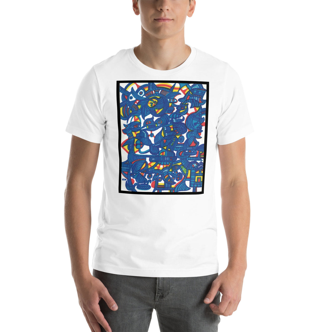 KW Gallery Wearable Art Tee 5 - Winter Sunshine Marketplace