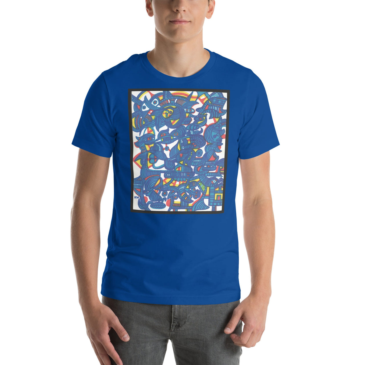 KW Gallery Wearable Art Tee 5 - Winter Sunshine Marketplace