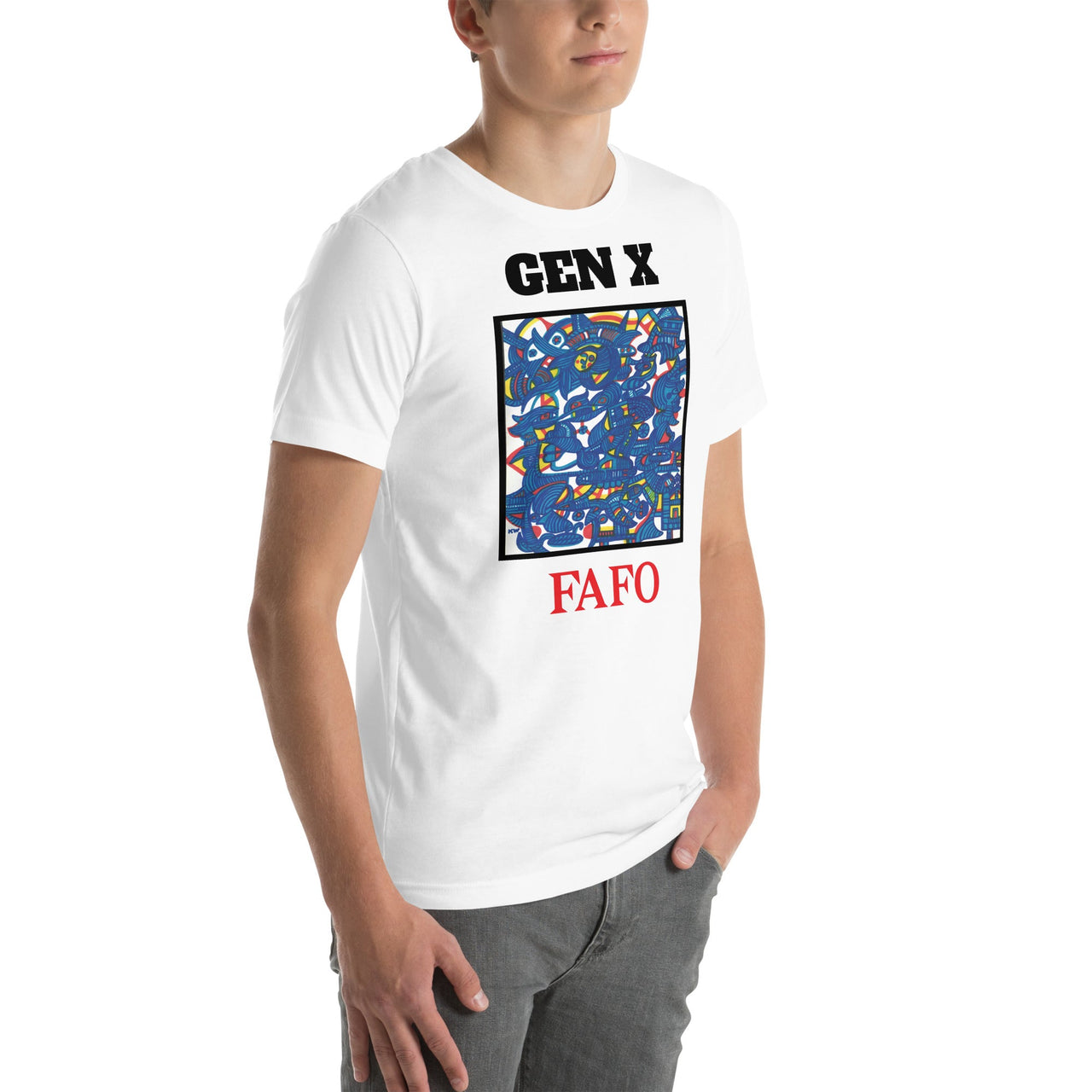 KW Gallery Wearable Art Tee 5 FAFO - Winter Sunshine Marketplace