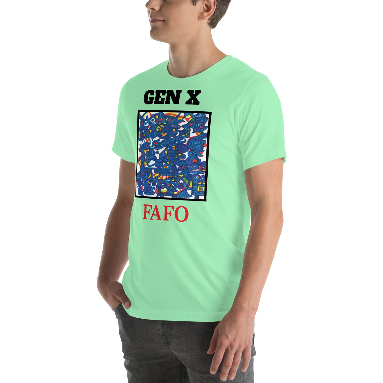 KW Gallery Wearable Art Tee 5 FAFO - Winter Sunshine Marketplace