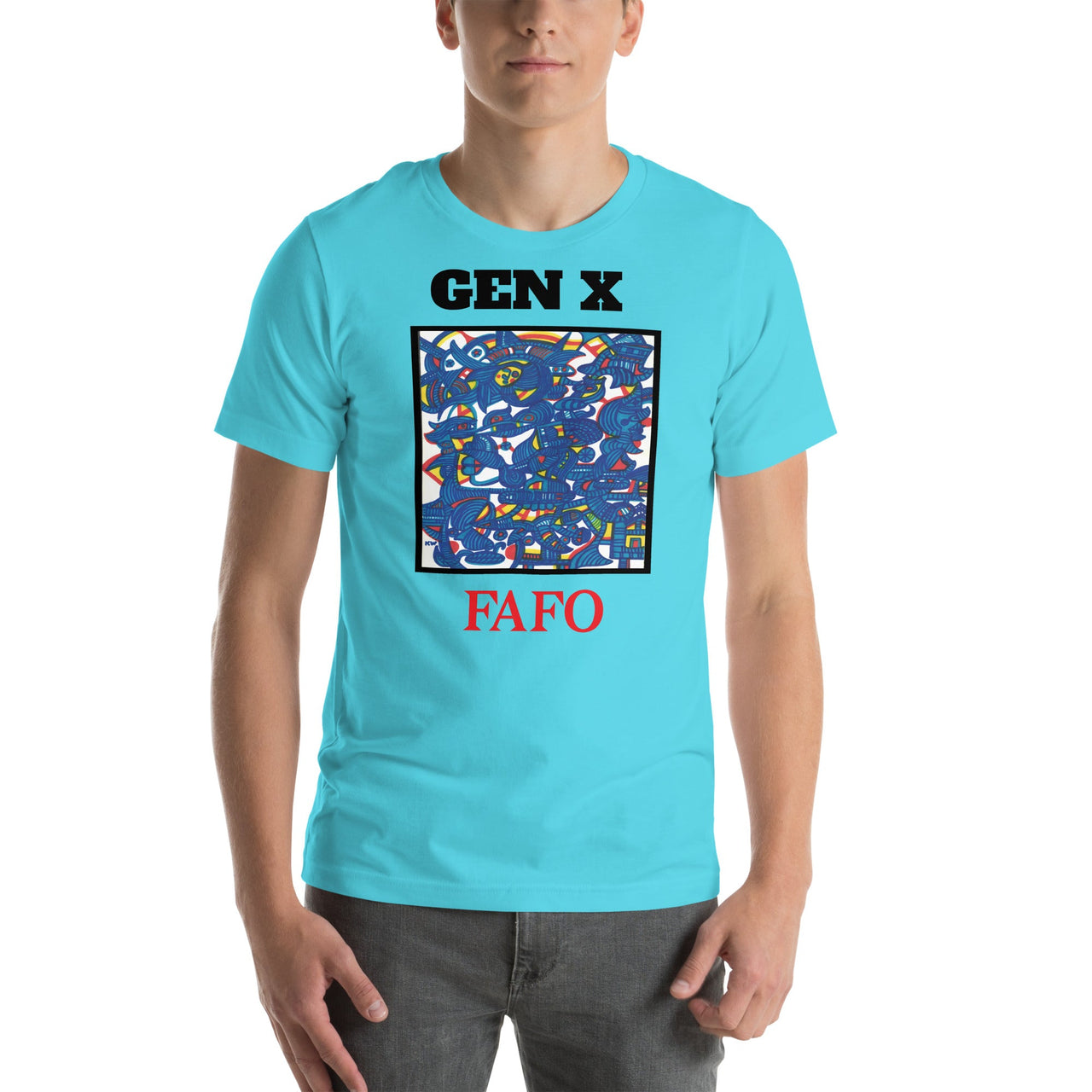 KW Gallery Wearable Art Tee 5 FAFO - Winter Sunshine Marketplace