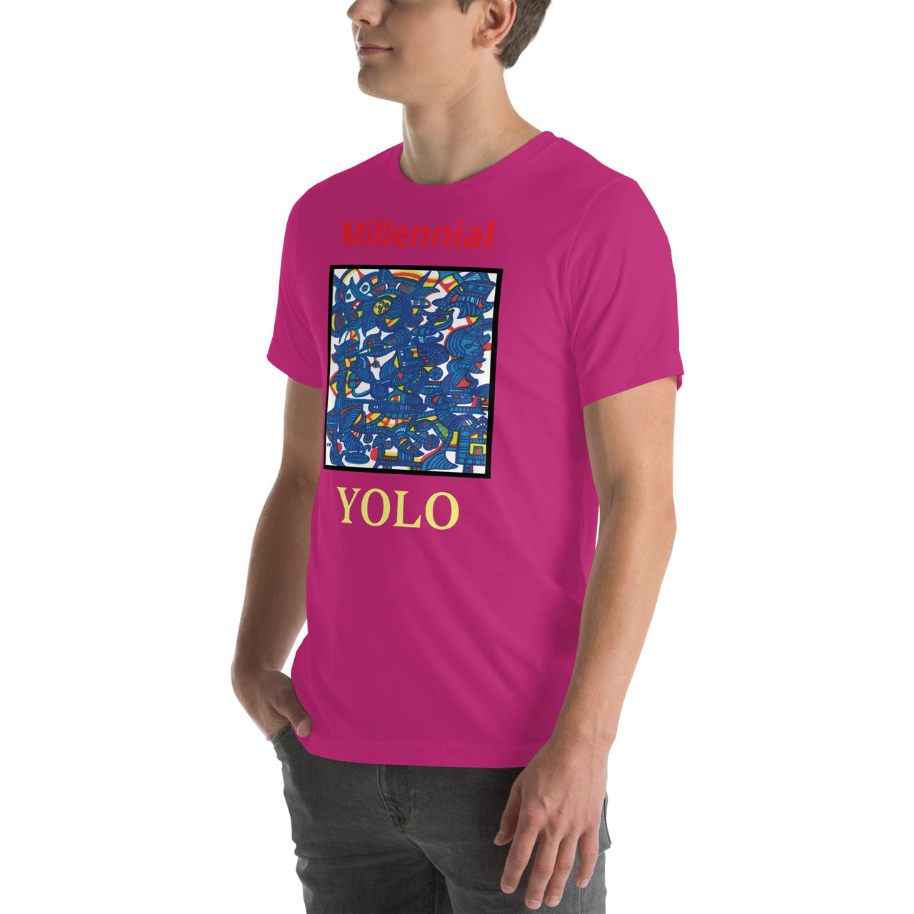 KW Gallery Wearable Art Tee 5 YOLO - Winter Sunshine Marketplace