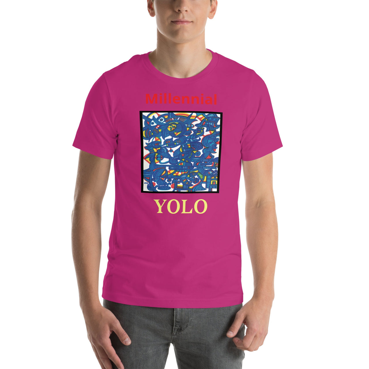 KW Gallery Wearable Art Tee 5 YOLO - Winter Sunshine Marketplace