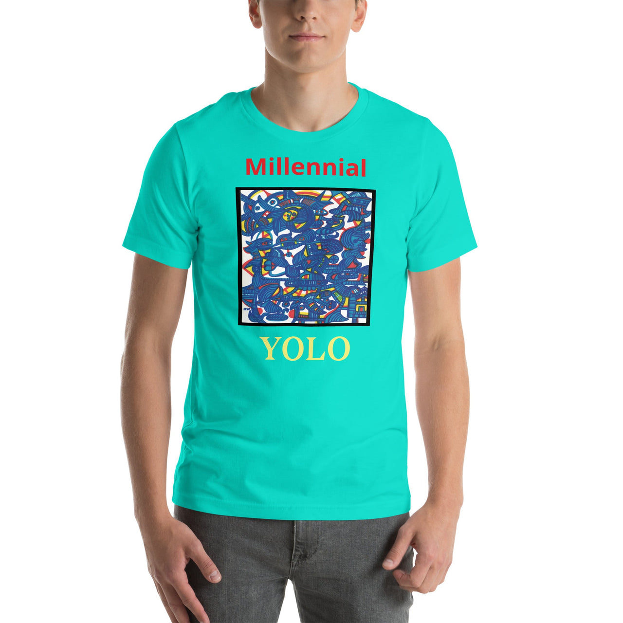 KW Gallery Wearable Art Tee 5 YOLO - Winter Sunshine Marketplace