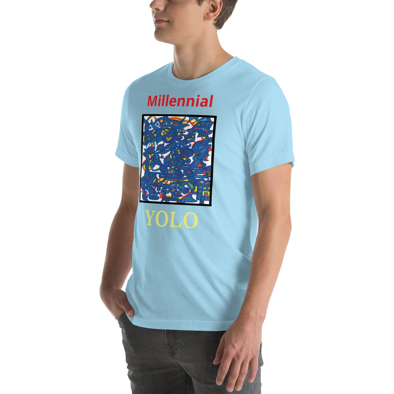 KW Gallery Wearable Art Tee 5 YOLO - Winter Sunshine Marketplace