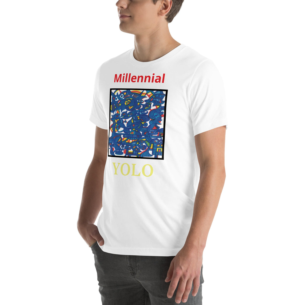 KW Gallery Wearable Art Tee 5 YOLO - Winter Sunshine Marketplace