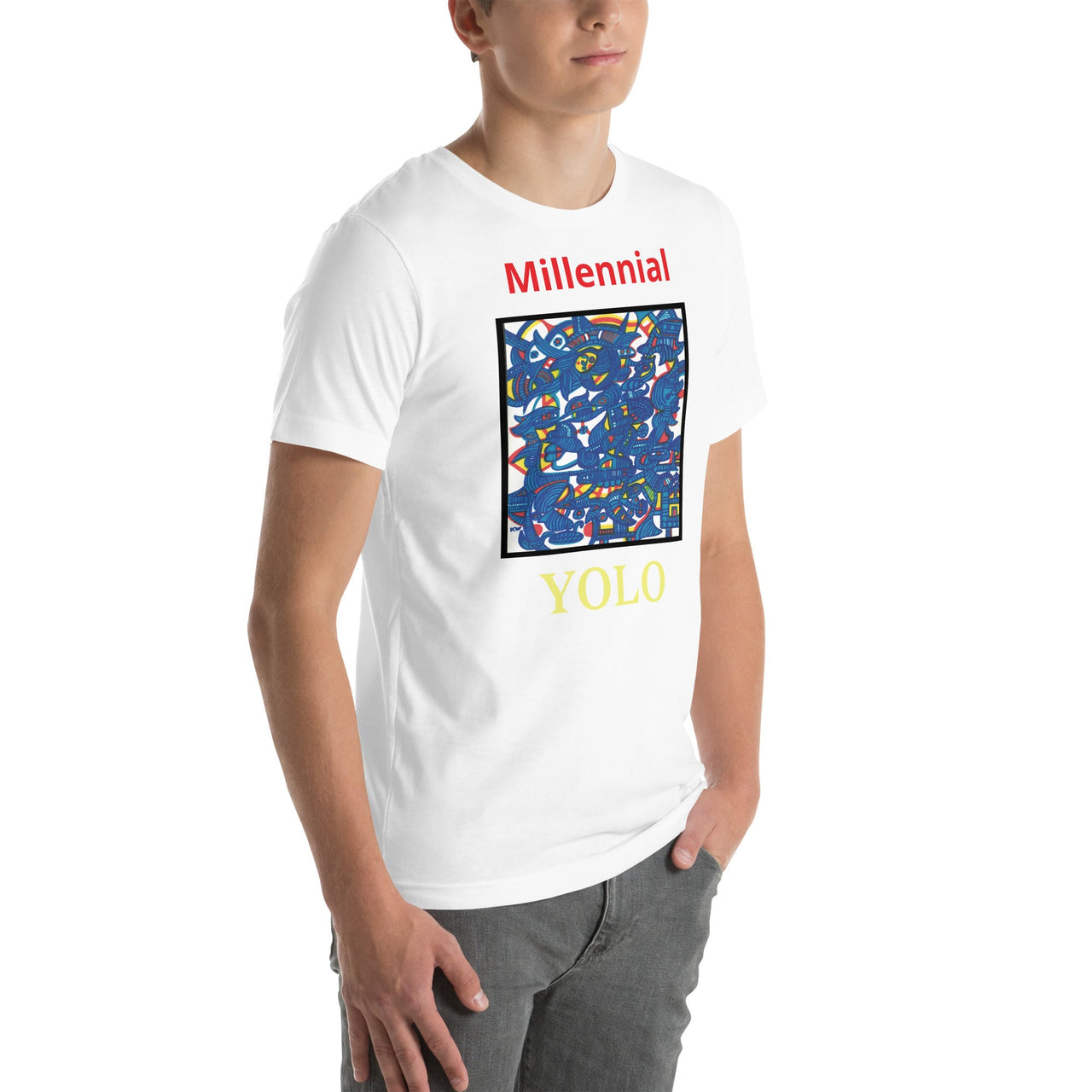 KW Gallery Wearable Art Tee 5 YOLO - Winter Sunshine Marketplace