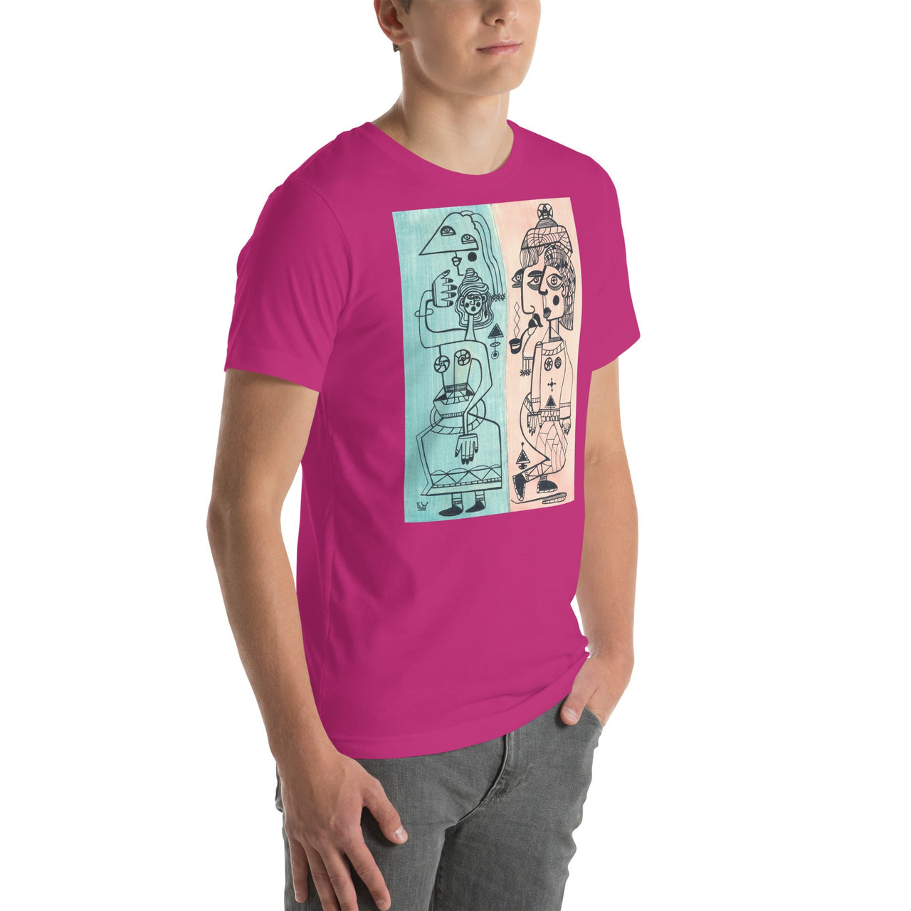 KW Gallery Wearable Art Tee 6 - Winter Sunshine Marketplace