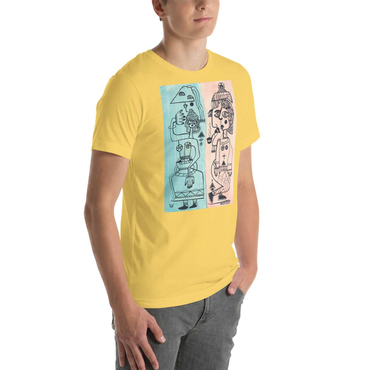 KW Gallery Wearable Art Tee 6 - Winter Sunshine Marketplace