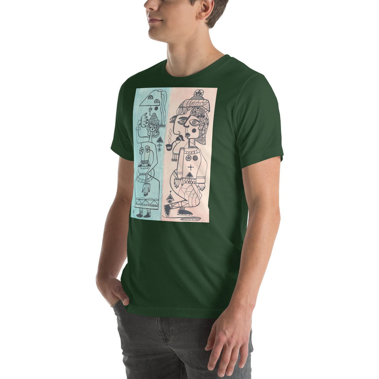 KW Gallery Wearable Art Tee 6 - Winter Sunshine Marketplace