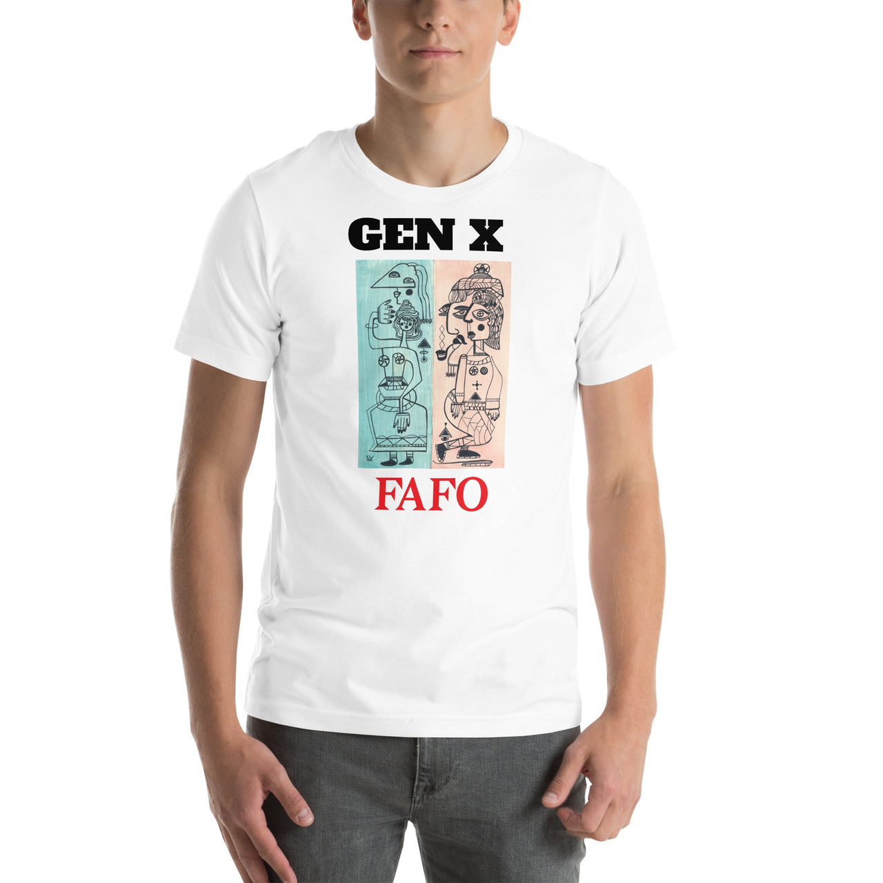 KW Gallery Wearable Art Tee 6 FAFO - Winter Sunshine Marketplace