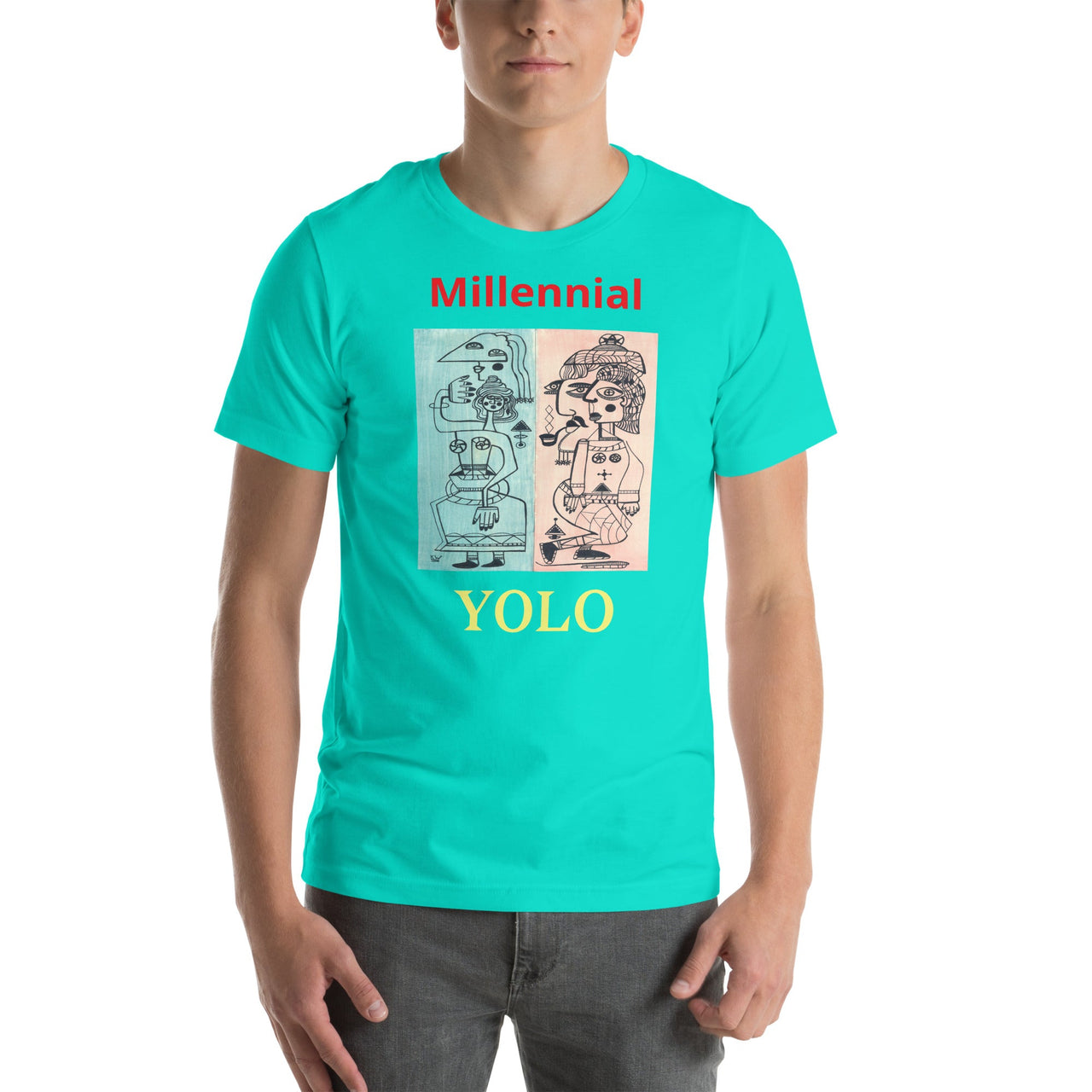 KW Gallery Wearable Art Tee 6 YOLO - Winter Sunshine Marketplace
