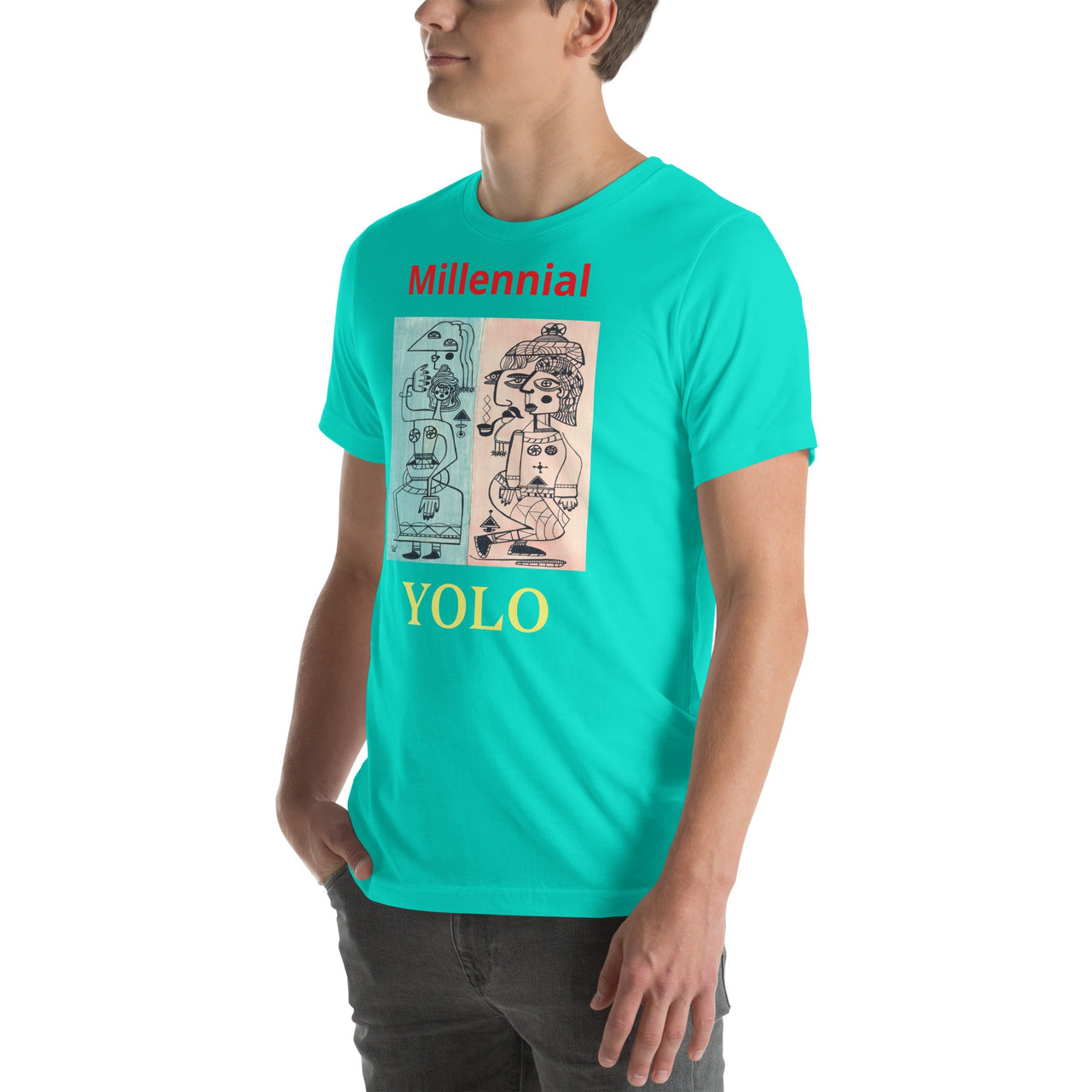 KW Gallery Wearable Art Tee 6 YOLO - Winter Sunshine Marketplace