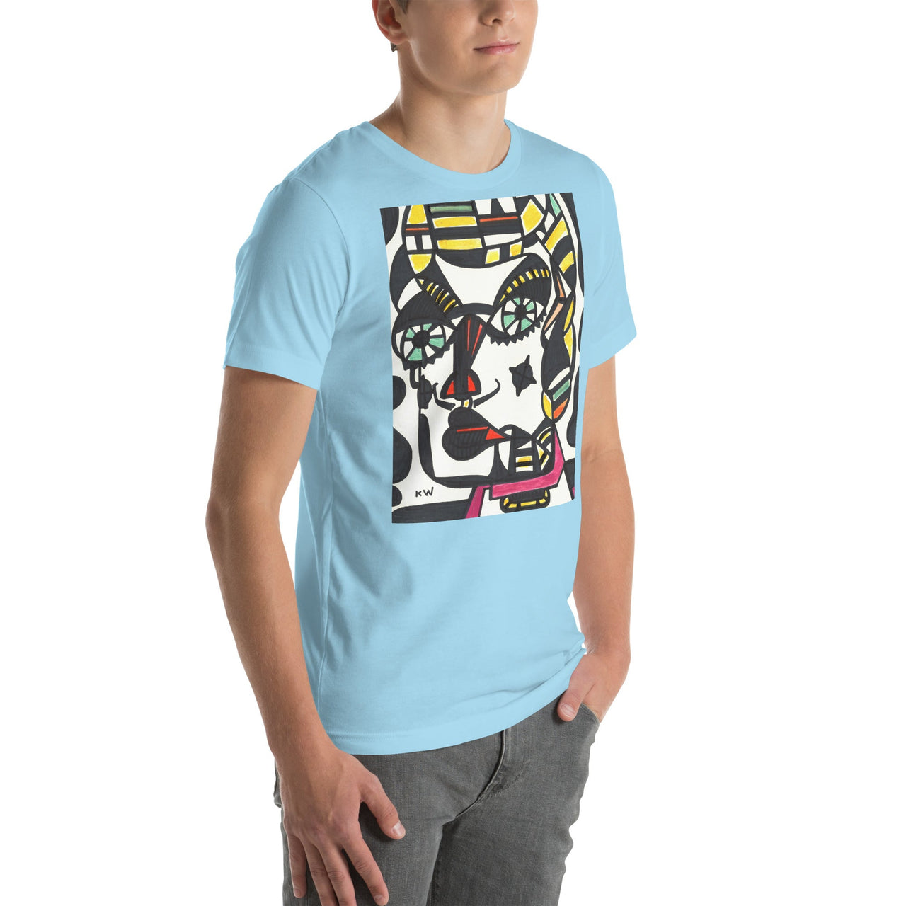 KW Gallery Wearable Art Tee 7 - Winter Sunshine Marketplace